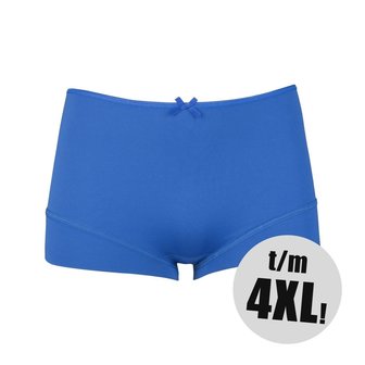 RJ Dames Short Pure Color Blauw