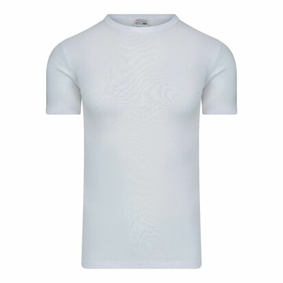 Heren T-shirt met ronde hals M3000 Wit