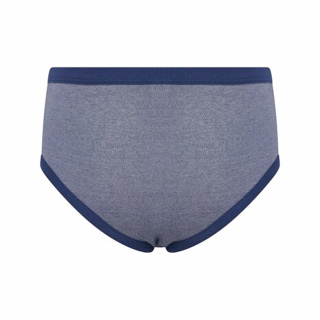 Beeren 2-Pack Heren slips met gulp Jupiter Marine (50%Katoen/50%Polyester) 04-547-021