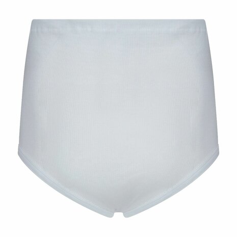 Beeren 2-Pack StarTex heren taille slips met gulp 2x2 rib Wit