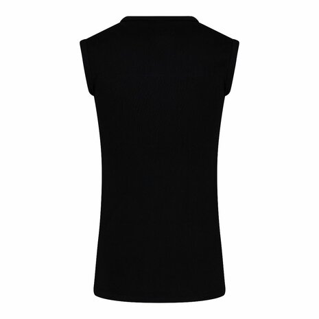 Heren mouwloos shirt met ronde hals M3000 Zwart 