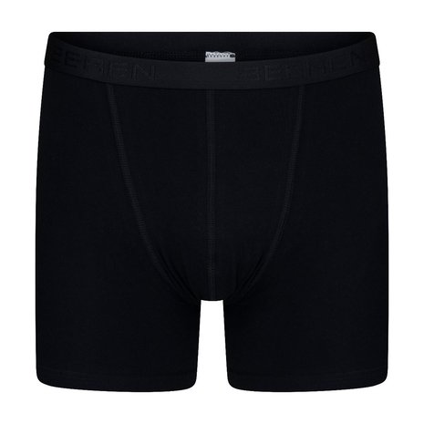 2-Pack Roger heren boxershorts Zwart (Elastisch Katoen)