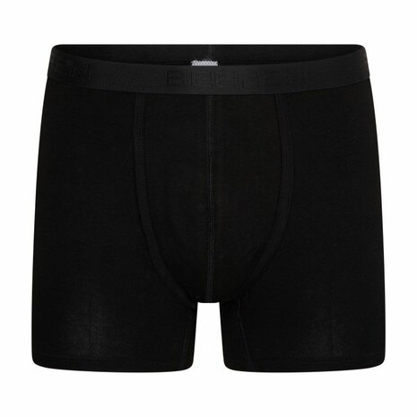 Beeren 2-Pack Dylan heren boxershorts met gulp (Comfort Feeling) Zwart (Elastisch Katoen) 14-623-007