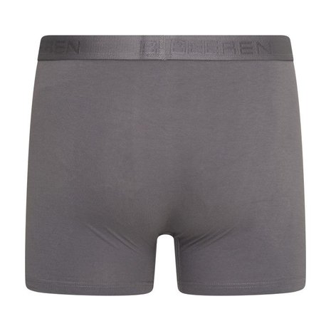 2-Pack Heren boxershorts met gulp (Comfort Feeling) Dylan Staalgrijs