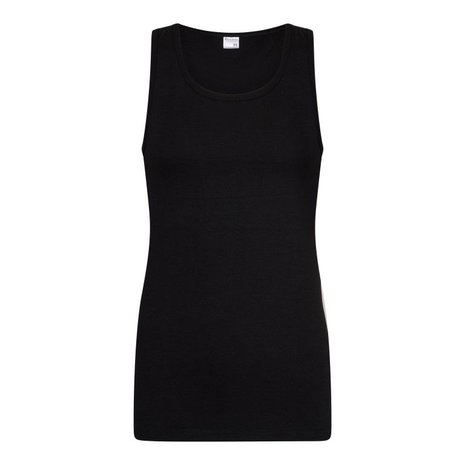 Heren singlet Comfort Feeling Zwart 