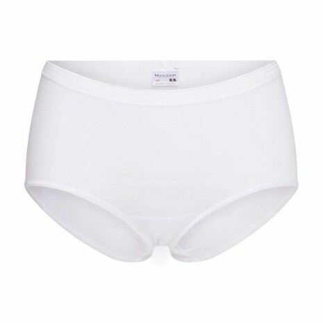 Beeren Comfort Feeling Dames Midi Slip Antoinette Wit 2-Pack (Elastisch Katoen)