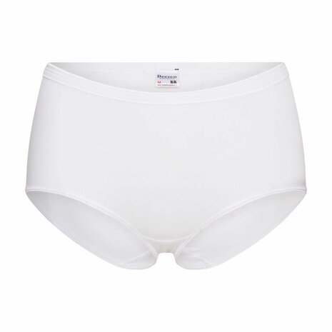 Beeren Comfort Feeling Dames Maxi Slip Marie Wit 2-Pack (Elastisch Katoen)