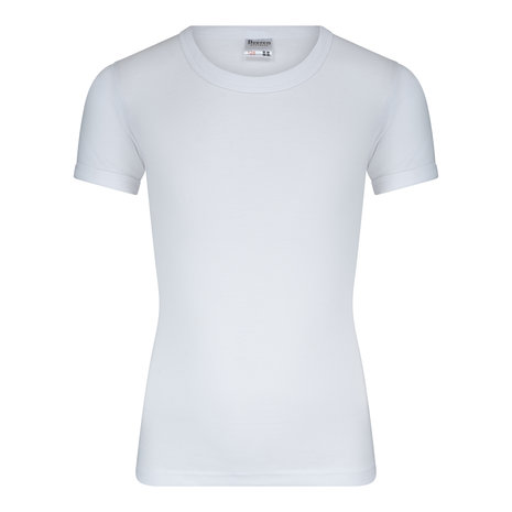 Jongens T-shirt met ronde hals M3000 Wit