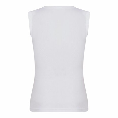 Jongens mouwloos shirt Beeren Young Wit