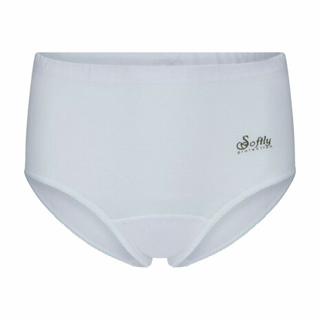 Beeren Briljant Dames Maxi Slip Julia Wit 2-pack (elastische katoen)