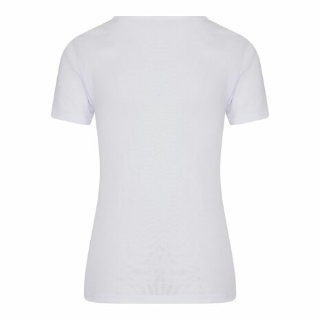 Dames onderblouse met K.M. M3000 Beatrix Wit achter