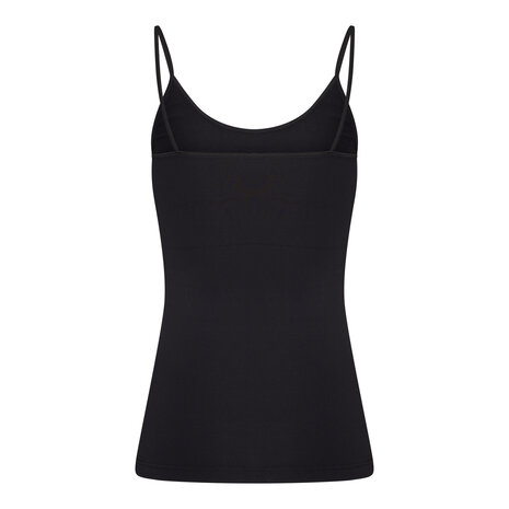 Dames Top Elegance Zwart achter