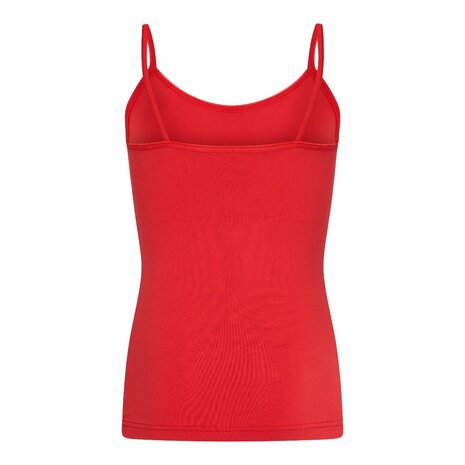 Meisjes spaghetti hemd Elegance Rood 