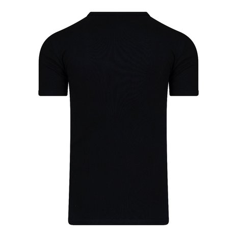 Heren T-shirt met ronde hals M3000 Zwart 