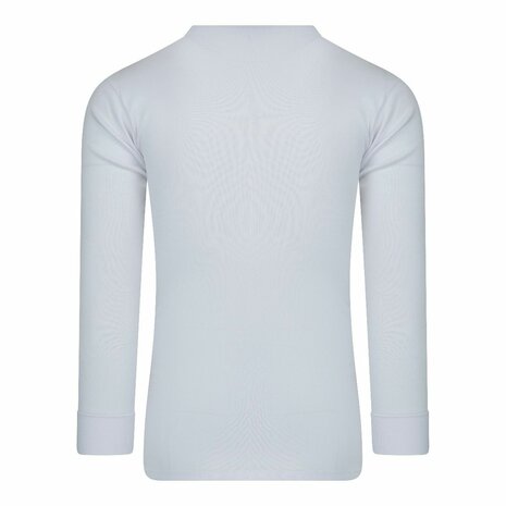 Heren T-shirt met lange mouw M3000 Wit