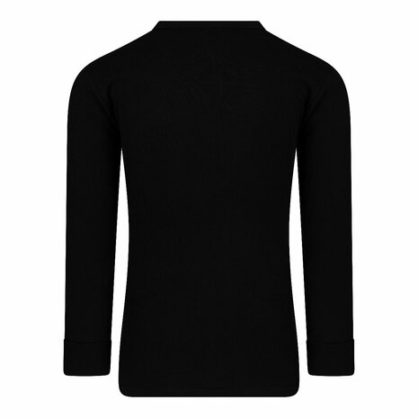 Heren T-shirt met lange mouw M3000 Zwart 