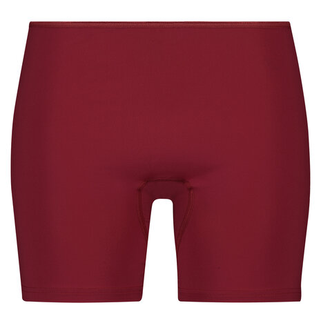 Short met lAnge Pijp Elegance Donkerrood voor