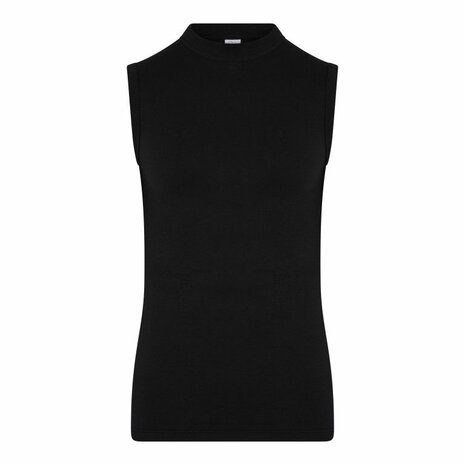 Heren mouwloos shirt Comfort Feeling Zwart