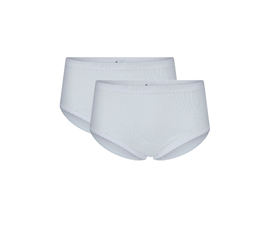 Beeren M3000 Dames Taille Slip Belinda Wit 2-pack