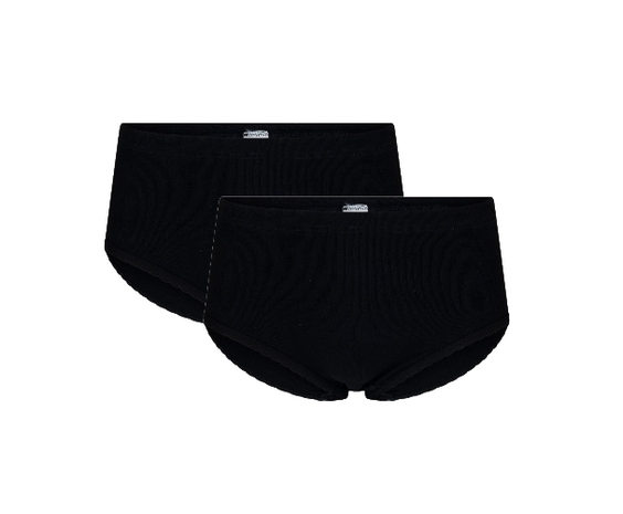 Beeren M3000 Dames Taille Slip Belinda Zwart 2-pack