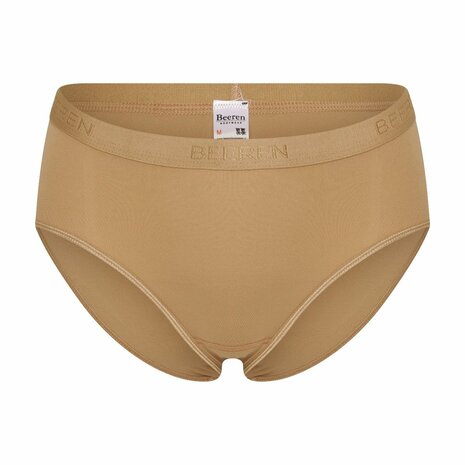Beeren Young Dames Midi Slip Evie Beige (Microvezel) 5+1 Gratis multipack