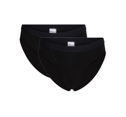 Beeren 2-Pack Heren sportslips Comfort Feeling Zwart 04-404-007