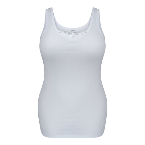 Dames hemd M3000 Angela Wit voor