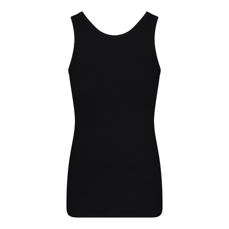 Beeren M3000 heren singlet James zwart 100 % katoen