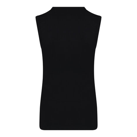 Heren mouwloos shirt met V-hals M3000 Zwart