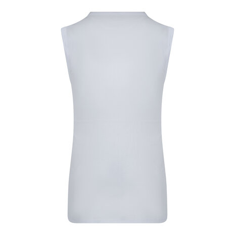 Heren mouwloos shirt met V-hals M3000 Wit 