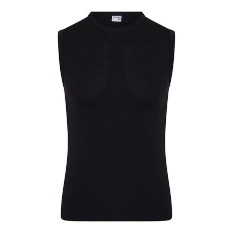 Heren mouwloos shirt Beeren Young Zwart 