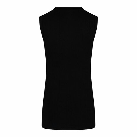 Extra lang heren mouwloos shirt M3000 Zwart 