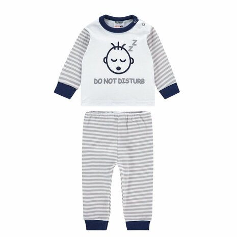 Baby pyjama M3000 Do not Disturb Grijs 