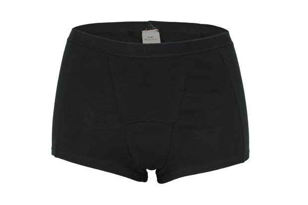 Period short heavy flow black front