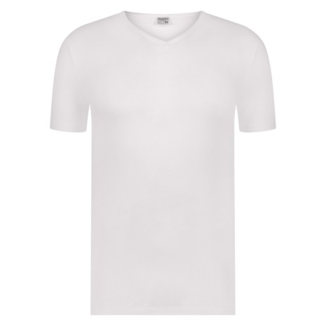 Beeren Green Comfort Heren T-shirt V hals Vince wit 