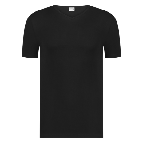 Beeren Green Comfort Heren T-shirt V hals Vince zwart 