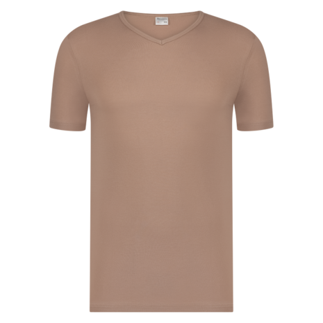 Beeren Green Comfort Heren T-shirt V hals Vince Natural 