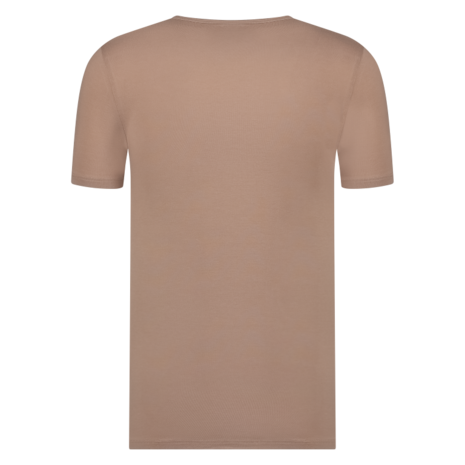 Beeren Green Comfort Heren T-shirt met Diepe V hals Natural