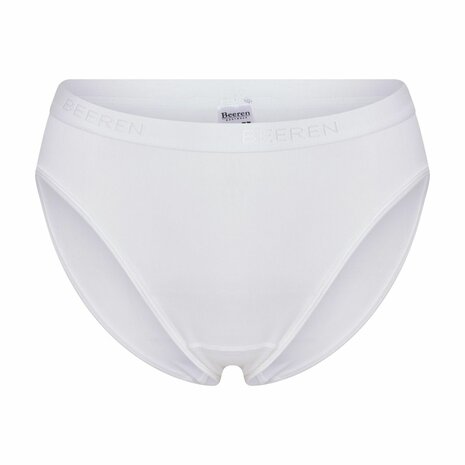 Beeren Young Dames Midi Slip Evie Wit (Microvezel) 5+1 Gratis multipack 