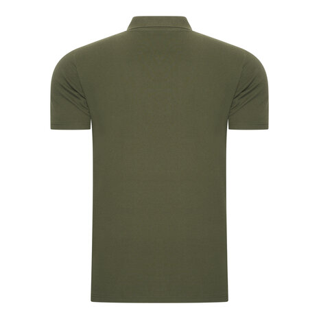 Beeren Heren Polo Izaak Pique Korte mouw Groen