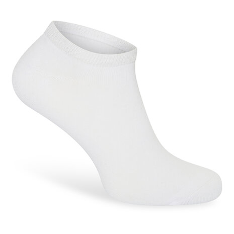 Beeren 3-pack unisex basic sneaker sokken wit