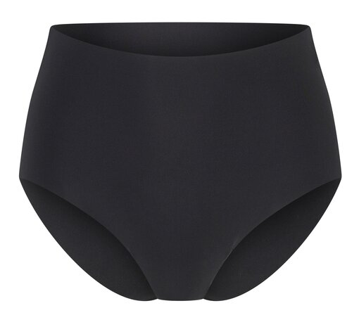 Beeren invisible Dames maxi slip Nel zwart  2-pack