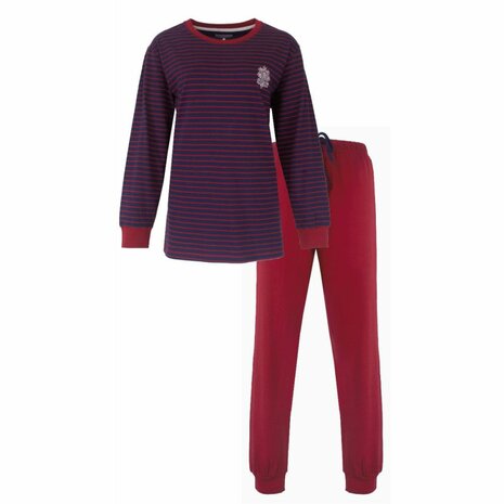 Irresistible Damespyjama – Rood/Marine