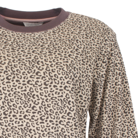 Tenderness Badstof Damespyjama &ndash; Rabbit Brown