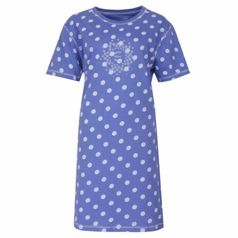 Irresistible dames nachthemd korte mouw  Blue