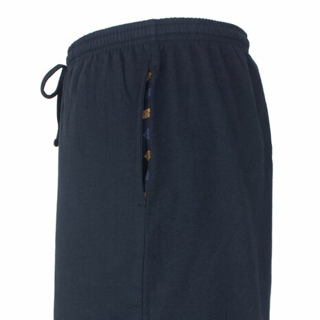 Paul hopkins katoenen Heren pyjama marine v hals