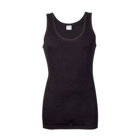 Beeren M3000 heren singlet James zwart 100 % katoen
