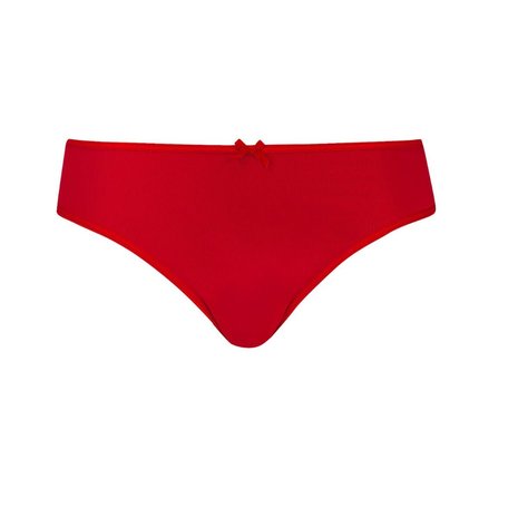 RJ Pure color dames string Rood