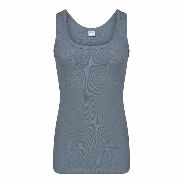 Beeren M3000 heren singlet James staal grijs 100% katoen. Heren singlet M3000  Staalgrijs