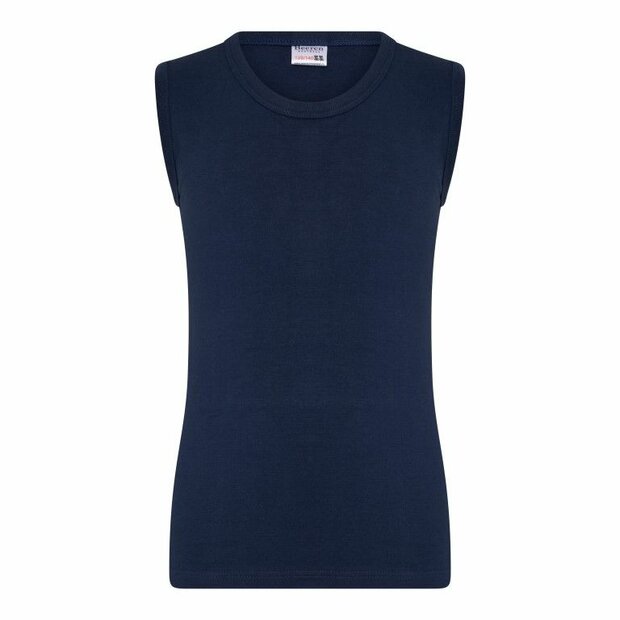 Jongens mouwloos shirt Comfort Feeling Marine